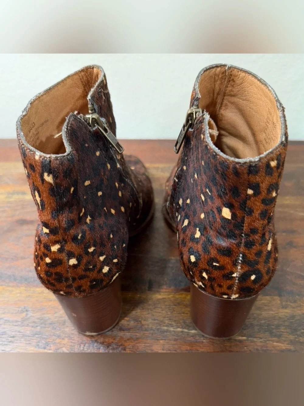Madewell The Rosie Rich Brown Mutli Calf Hair size 10 women’s